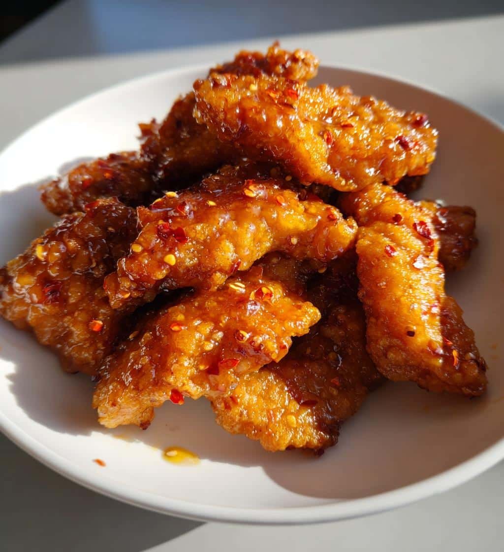 Hot honey chicken tenders