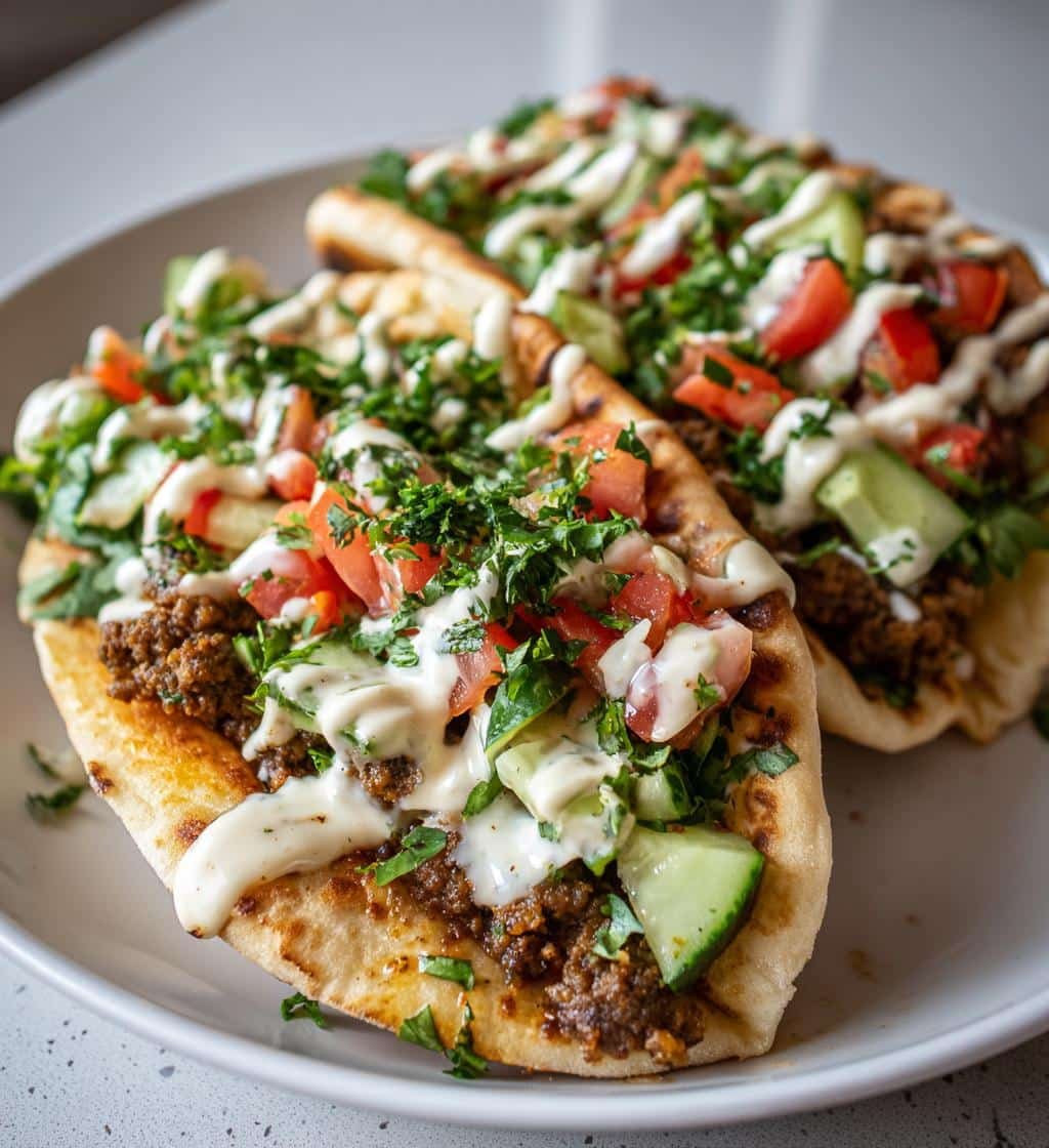 MIDDLE EASTERN SMASH TACOS - detail 1