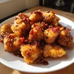 Maple Bacon Glazed Chicken Bites