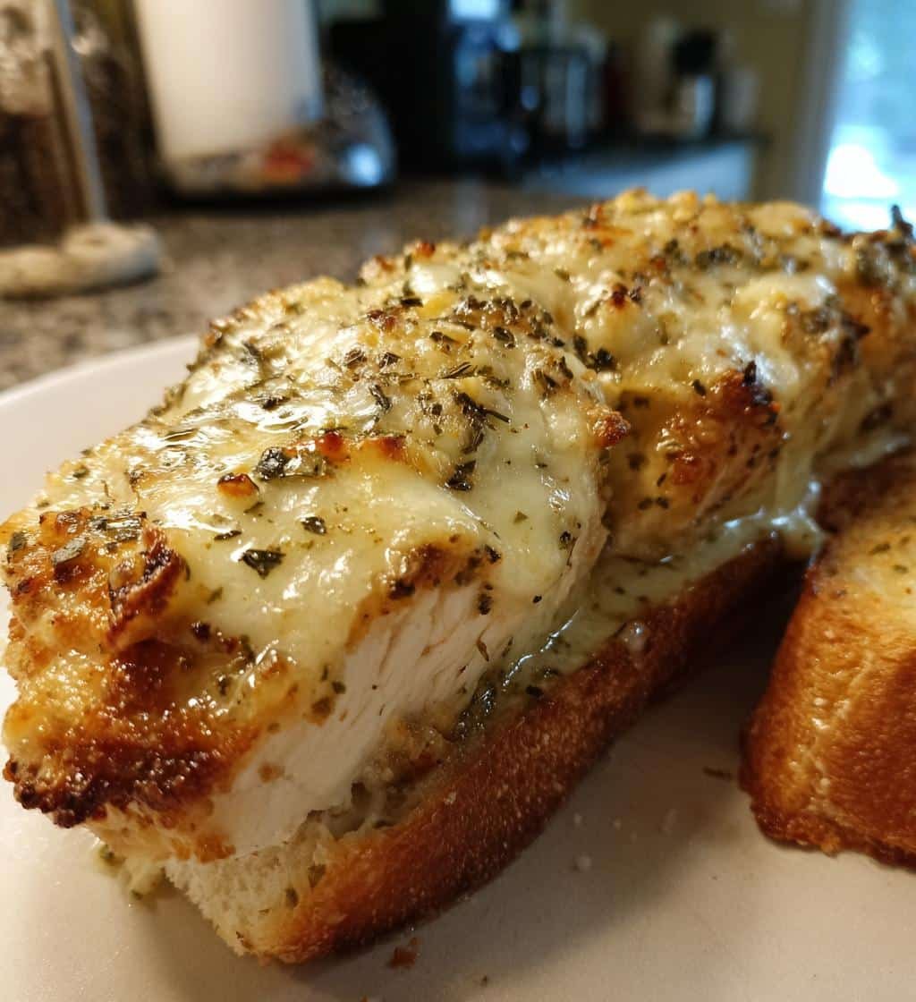 Parmesan Garlic Chicken Garlic Toast - detail 1