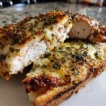 Parmesan Garlic Chicken Garlic Toast