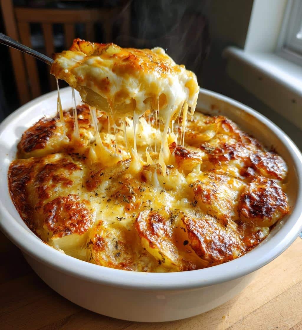 Potato, Egg & Cheese in Crockpot Breakfast - detail 1
