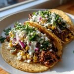 Quick Brisket Elote Tacos
