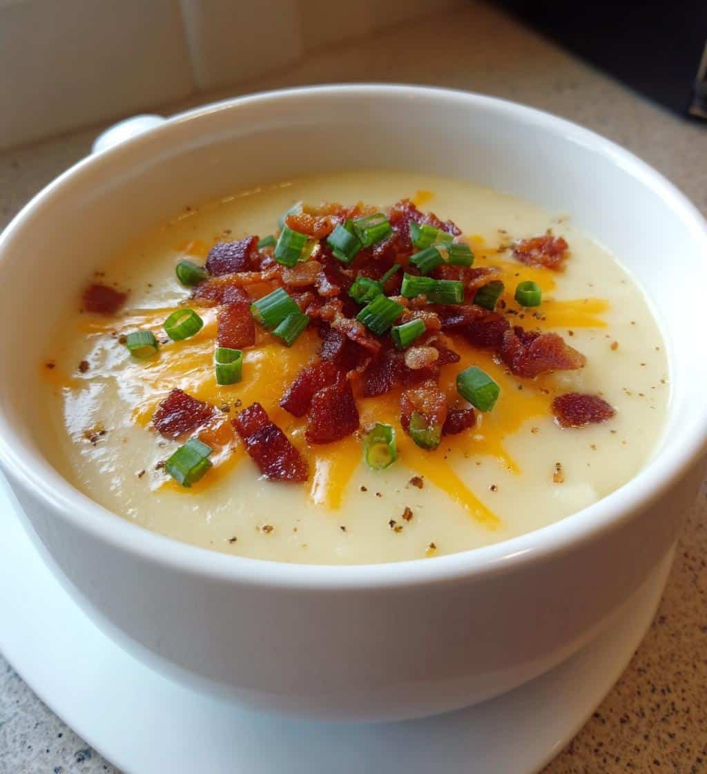 Quick Loaded Potato Soup