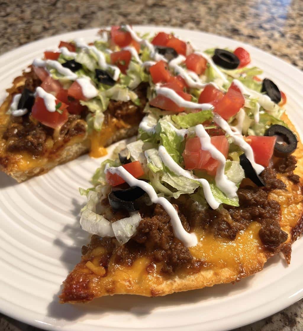 Quick Taco Pizza - detail 1