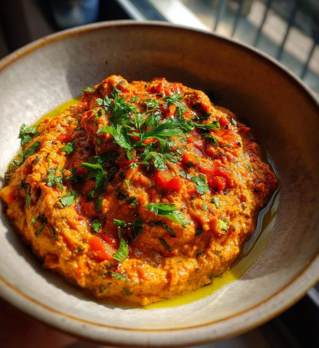 Rustic Roasted Vegetable Dip - detail 1