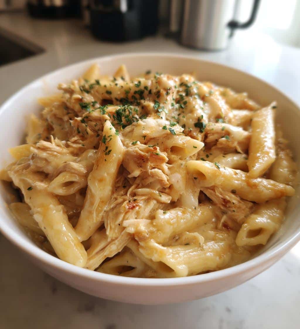 Slow Cooker Cheesy Chicken Penne - detail 1