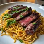 Steak and Buttery Noodles