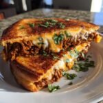 Taco Stuffed Garlic Toast