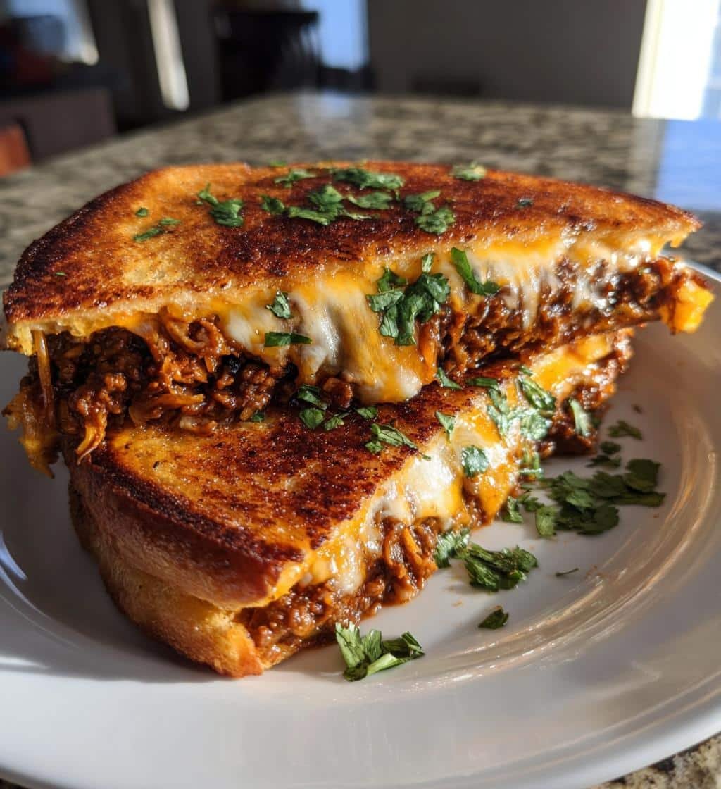 Taco Stuffed Garlic Toast