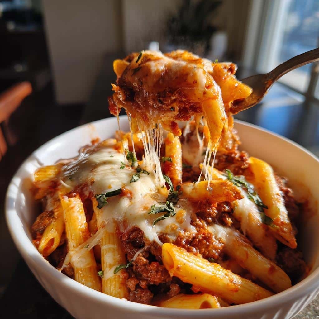 The Coziest Crockpot Pasta Ever
