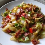 fully loaded fried cabbage