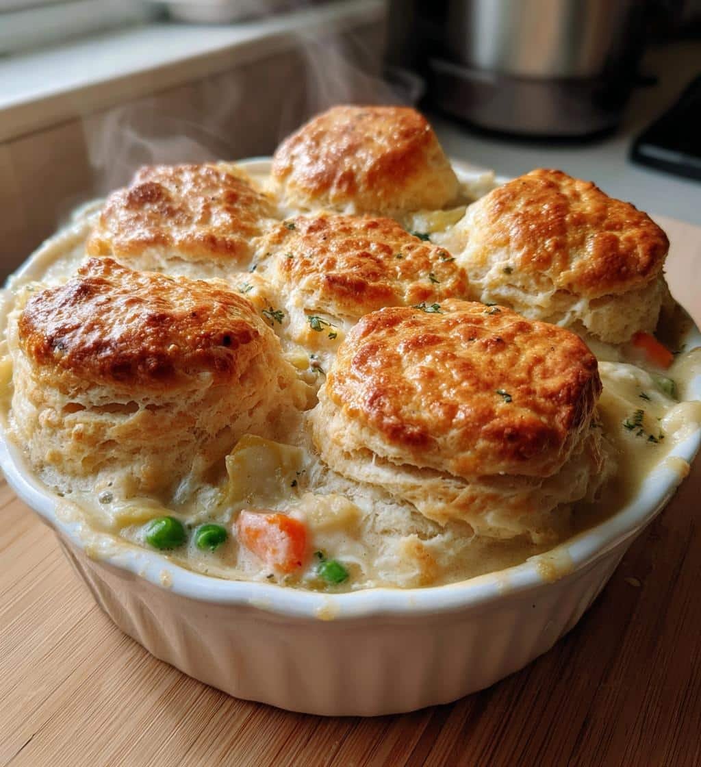 Biscuit Chicken Pot Pie! - detail 1