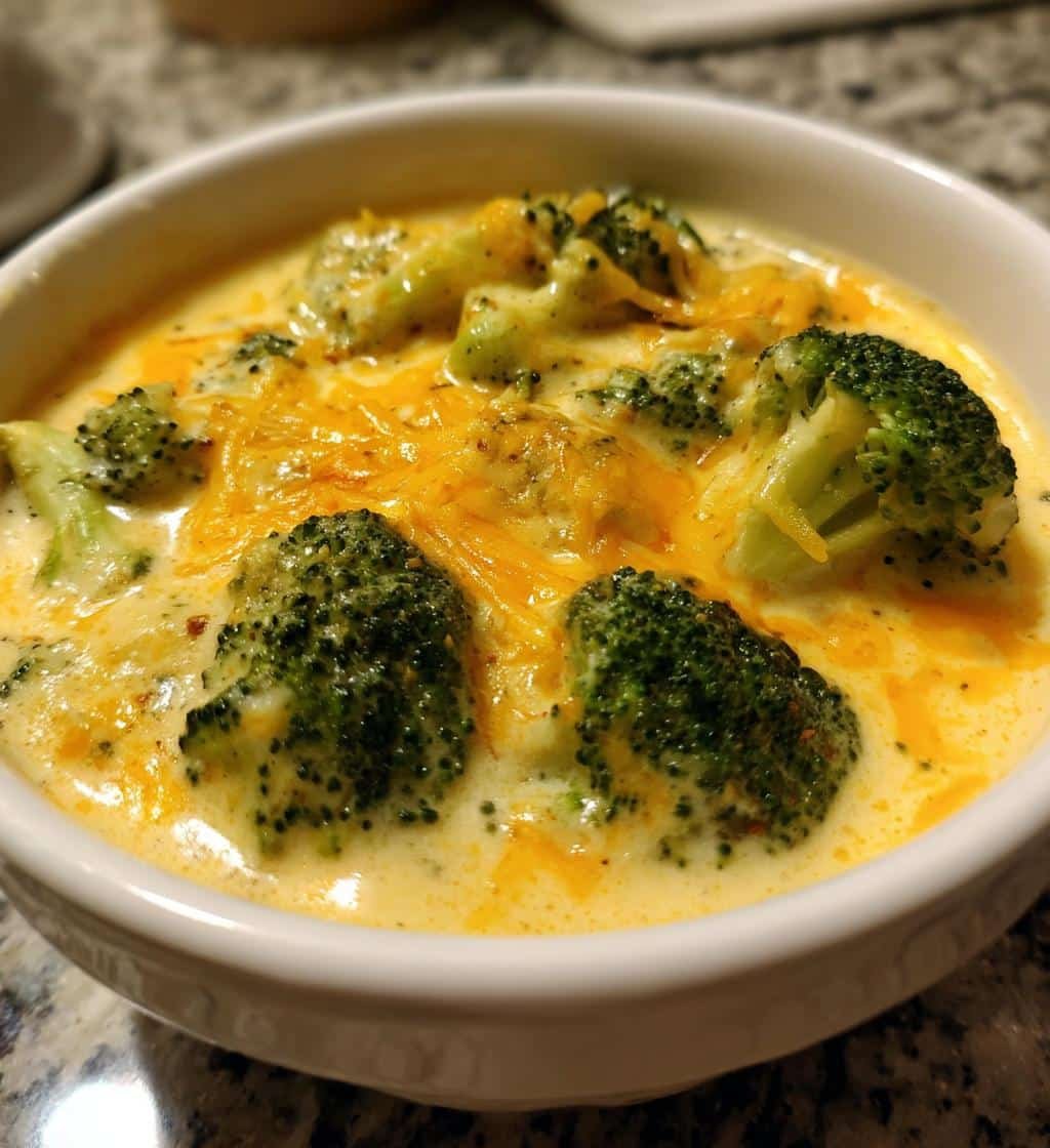 Broccoli Cheese Soup - detail 1
