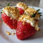Cheesecake Deviled Strawberries