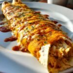 Cheesy Queso Chicken Enchiladas