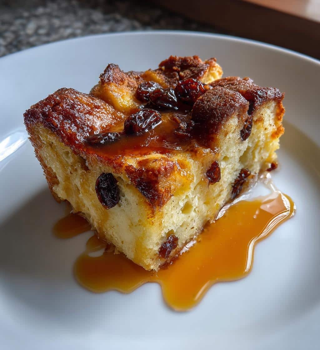 Crockpot Bread Pudding - detail 1