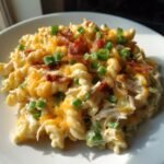 Crockpot Jalapeño Popper Chicken Bacon Pasta