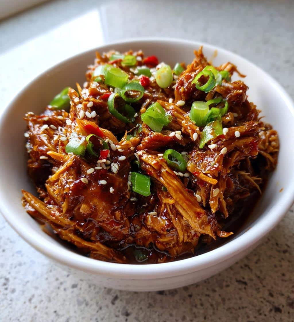 Crockpot Korean BBQ Chicken - detail 1