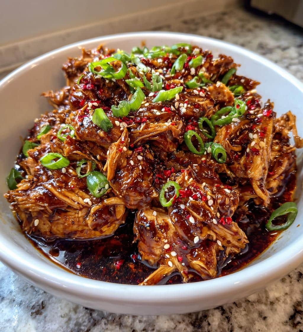 Crockpot Korean BBQ Chicken