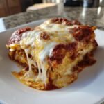 Crockpot Ravioli Lasagna