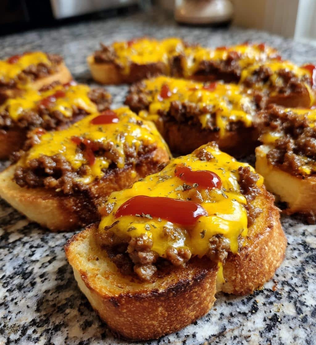 20-Minute Easy Cheeseburger Garlic Toast That Melts Hearts 4 Easy Cheeseburger Garlic Toast - detail 1