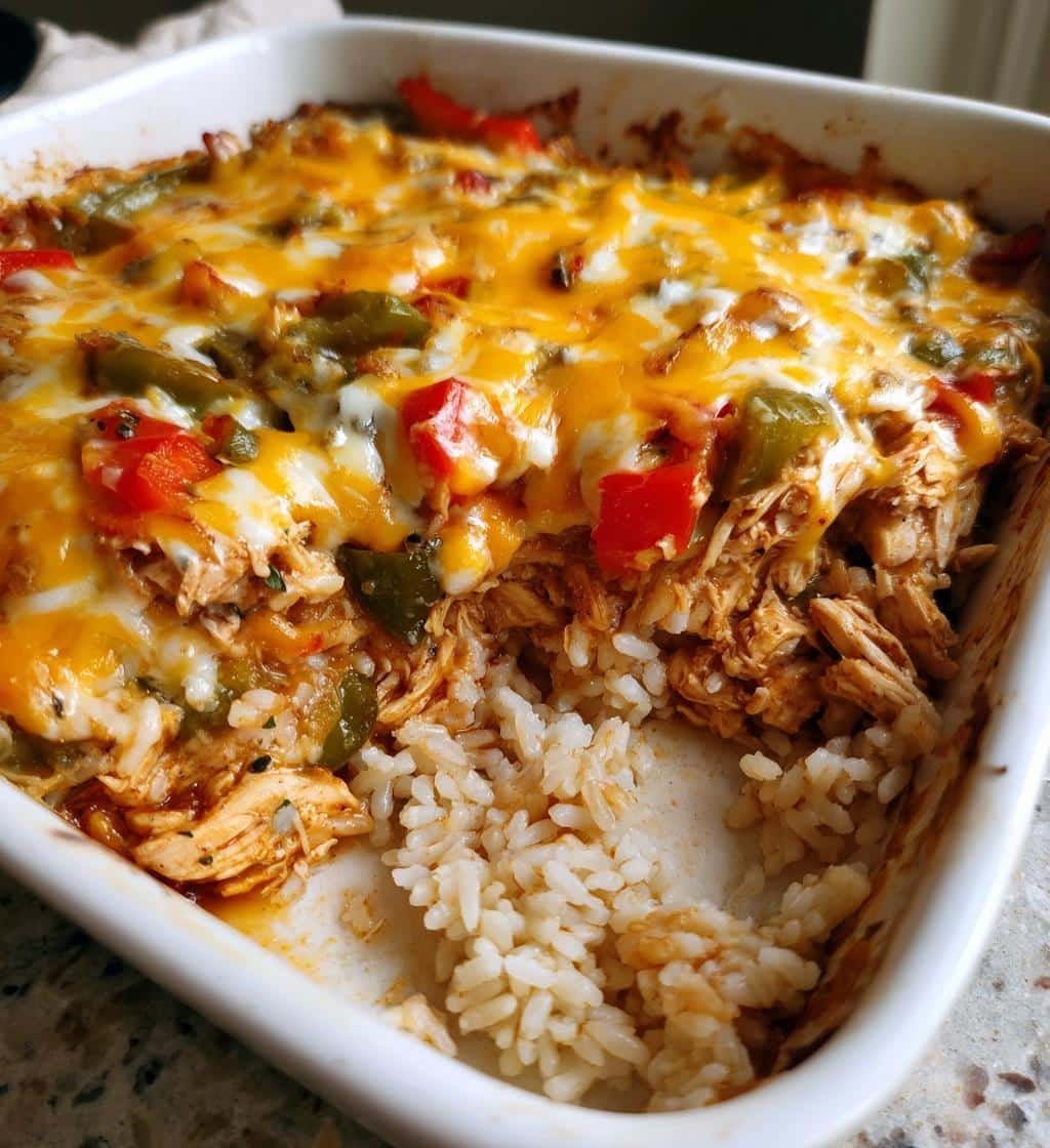 Fajita Chicken Casserole
