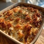 French Onion and Wild Rice Casserole