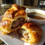 French dip crescent rolls