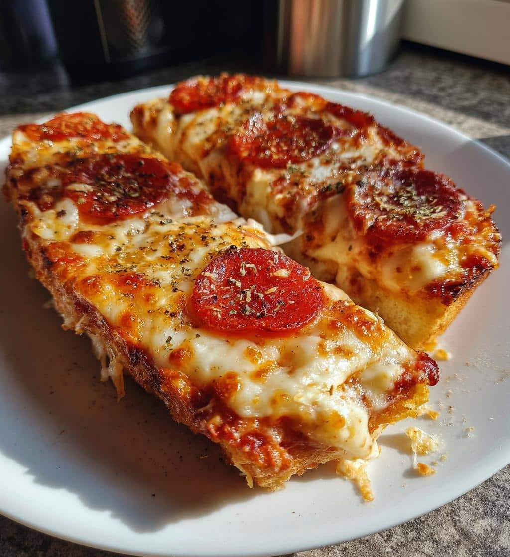 Garlic Bread Pizza - detail 1