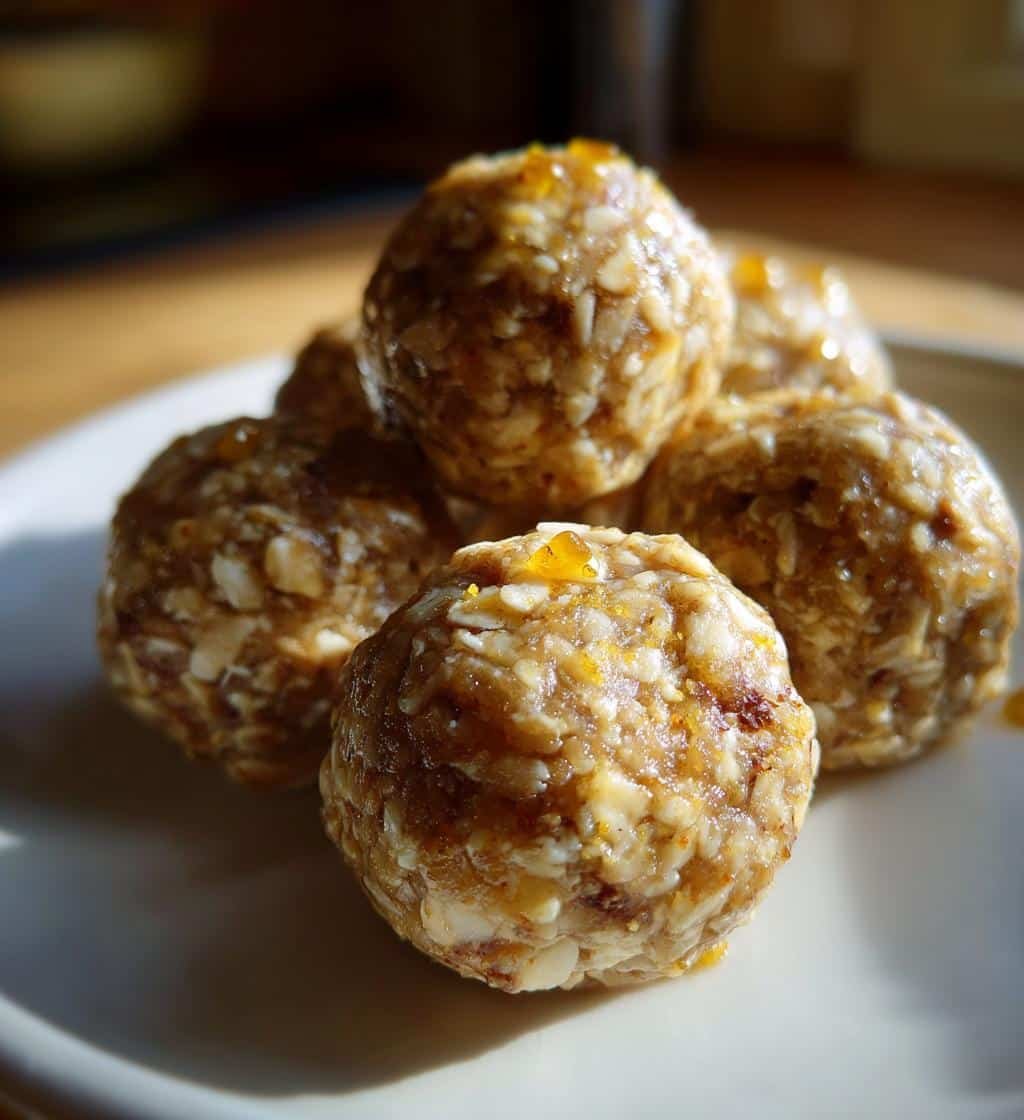 Healthy Apple Almond Cinnamon Energy Balls