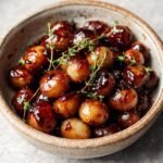 Healthy Balsamic Glazed Pearl Onions