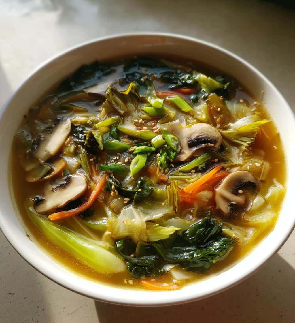 Healthy Chinese Vegetable Soup
