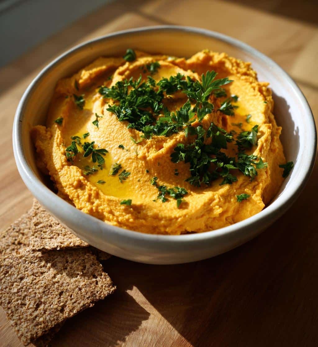 Healthy Creamy Butternut Squash Dip