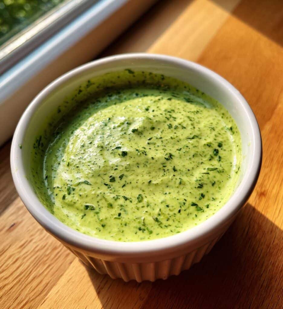 Healthy Creamy Herb Green Goddess