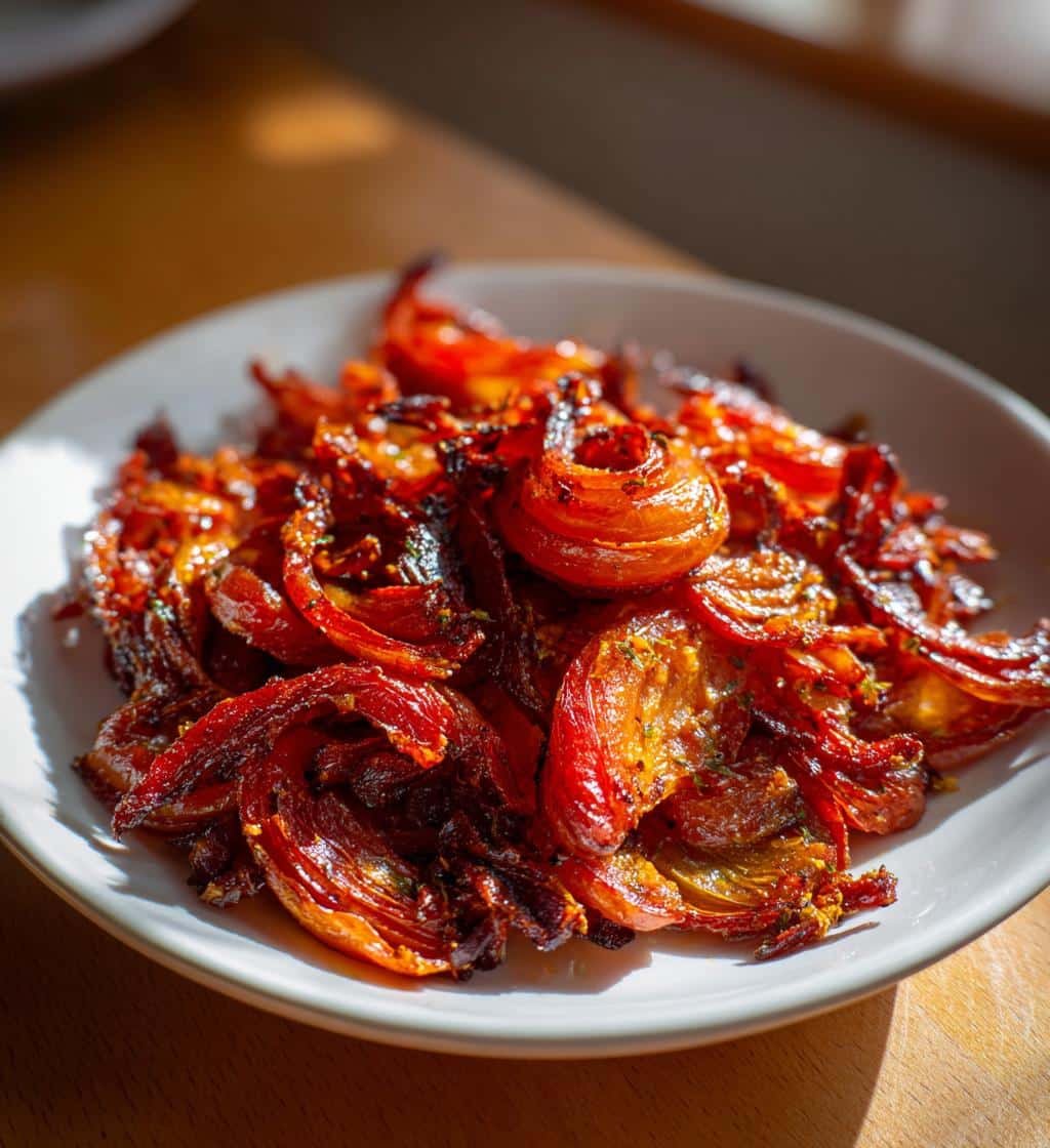 Irresistible Healthy Crispy Harissa Roasted Onions Recipe 4 Healthy Crispy Harissa Roasted Onions - detail 1