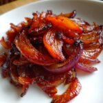Healthy Crispy Harissa Roasted Onions