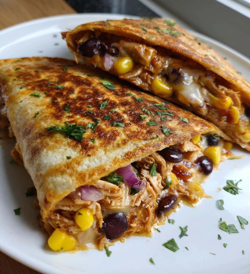 Healthy Delicious Chicken Quesadillas - detail 1