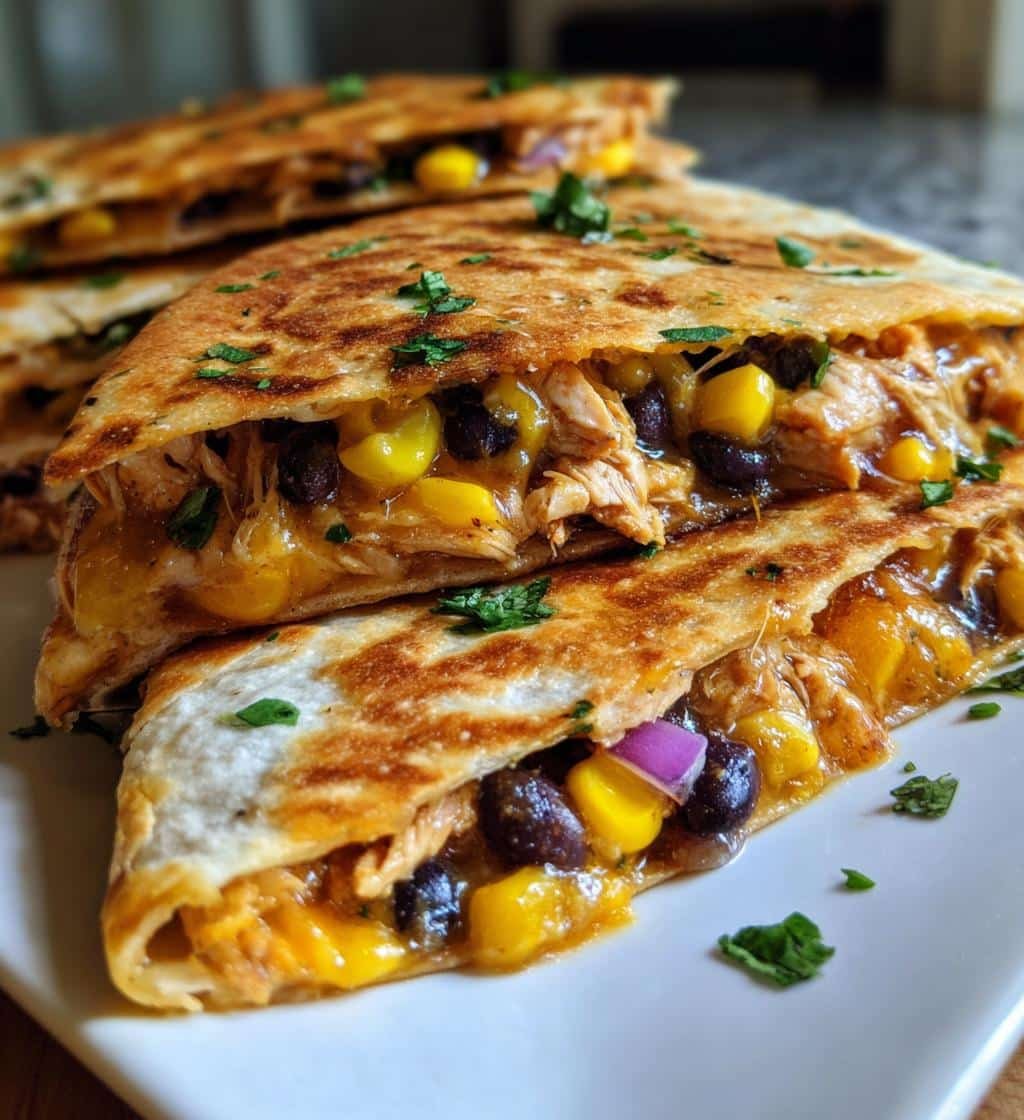Healthy Delicious Chicken Quesadillas