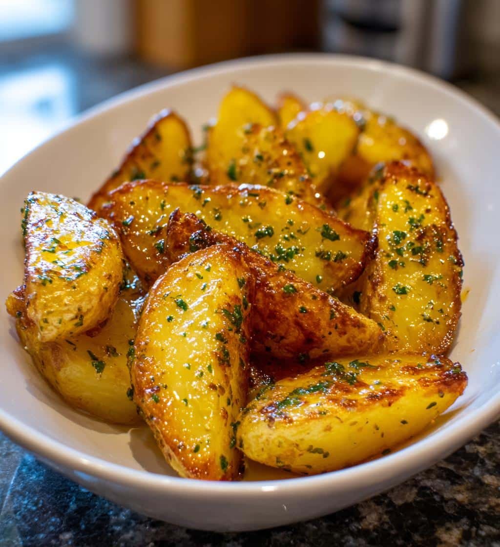 Healthy Delicious Greek Lemon Potatoes - detail 1