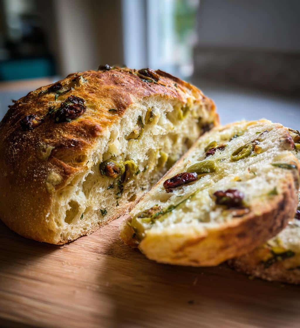 7 Ingredients for Magical Healthy Easy Olive Bread 4 Healthy Easy Olive Bread - detail 1