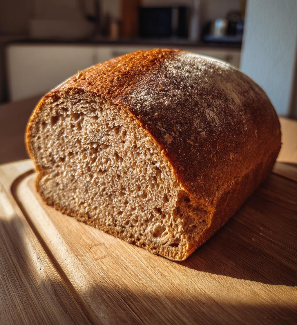 Healthy Easy Wholegrain Rye Bread