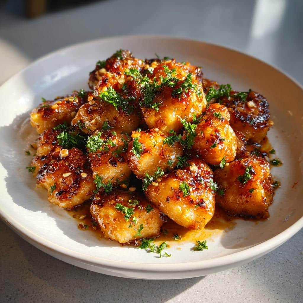 Healthy Garlic Butter Chicken Bites - detail 1