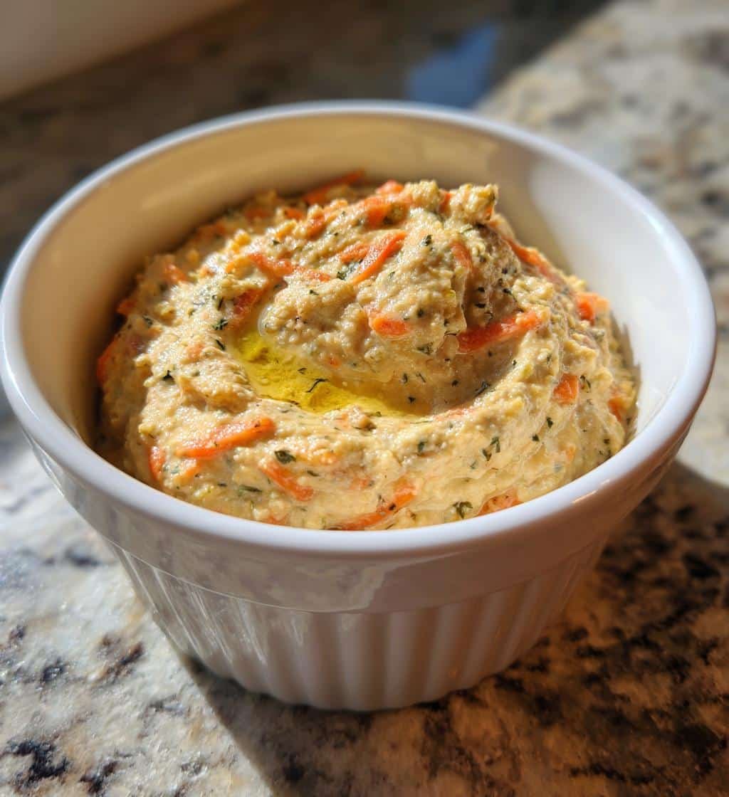Healthy Harvest Roasted Vegetable Dip - detail 1
