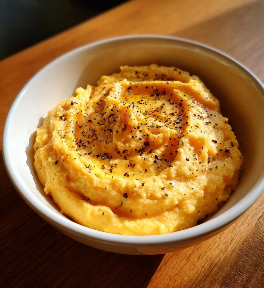 Healthy Healthy Mashed Sweet Potatoes