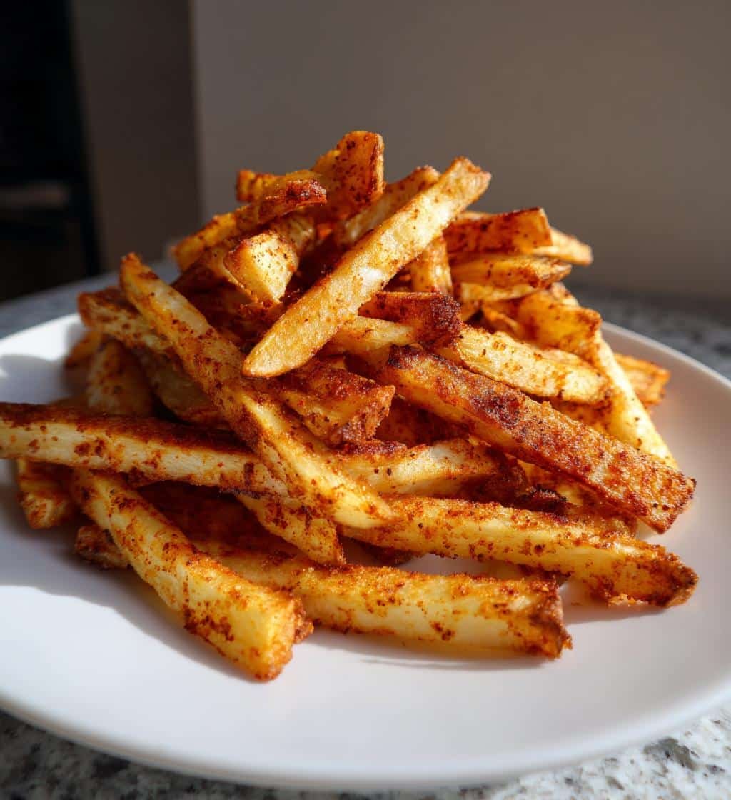 Healthy Jicama Fries in Air Fryer - detail 1