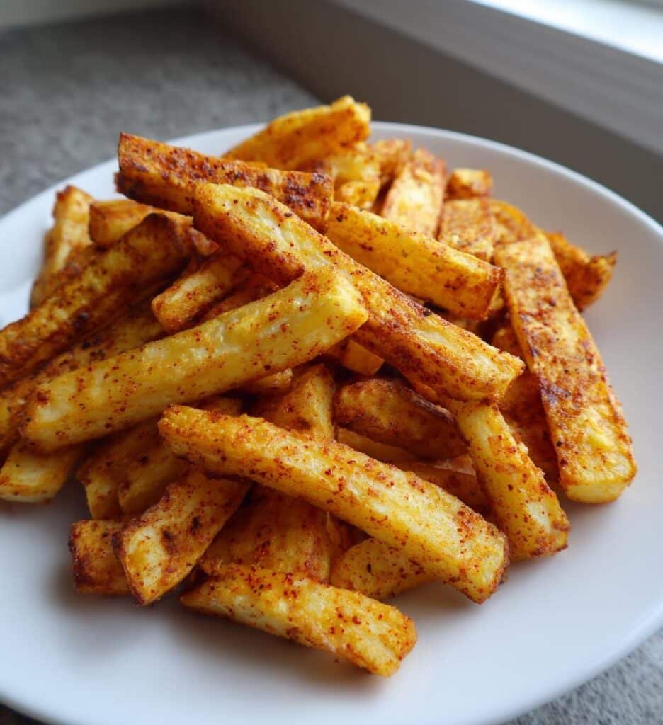 Healthy Jicama Fries in Air Fryer
