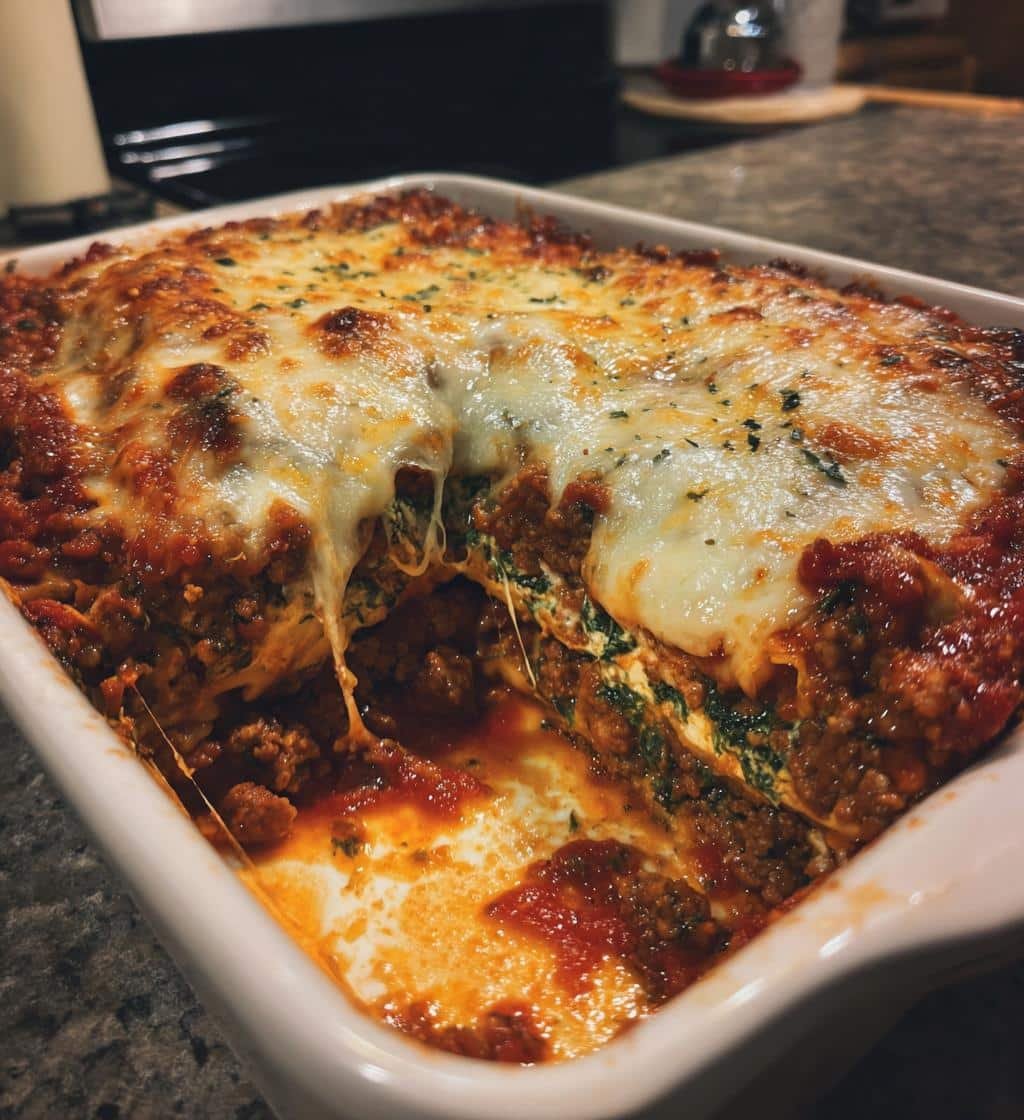 Healthy Keto Italian Ground Beef Casserole - detail 1