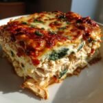Healthy Lasagna with Grilled Chicken