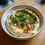 Healthy Mediterranean Bean Tahini Dip